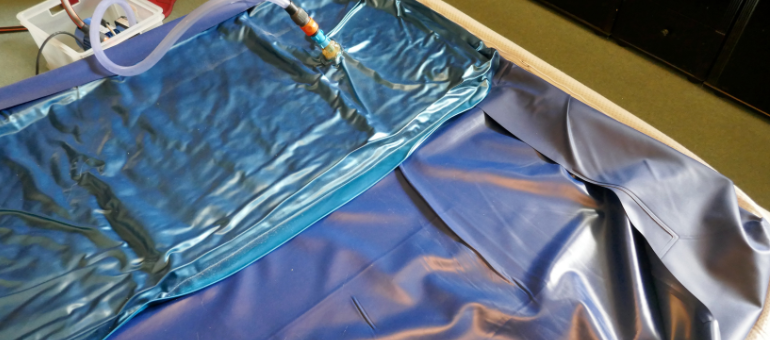 Dein Wasserbett richtig lagern © MyPlace SelfStorage Ein Wasserbett ohne Wasser