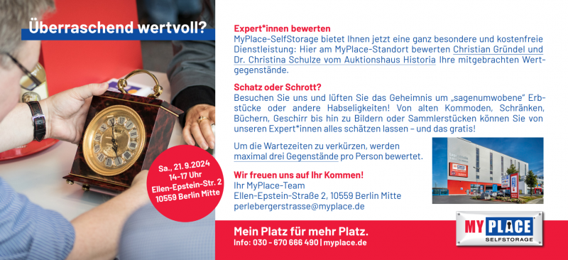 Flyer Experten bewerten Berlin