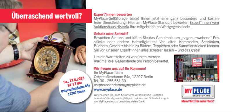 Flyer Experten bewerten Berlin