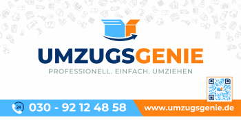 Firmenlogo der Umzugsfirma UMZUGSGENIE