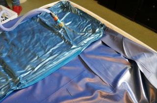 Ein Wasserbett ohne Wasser
